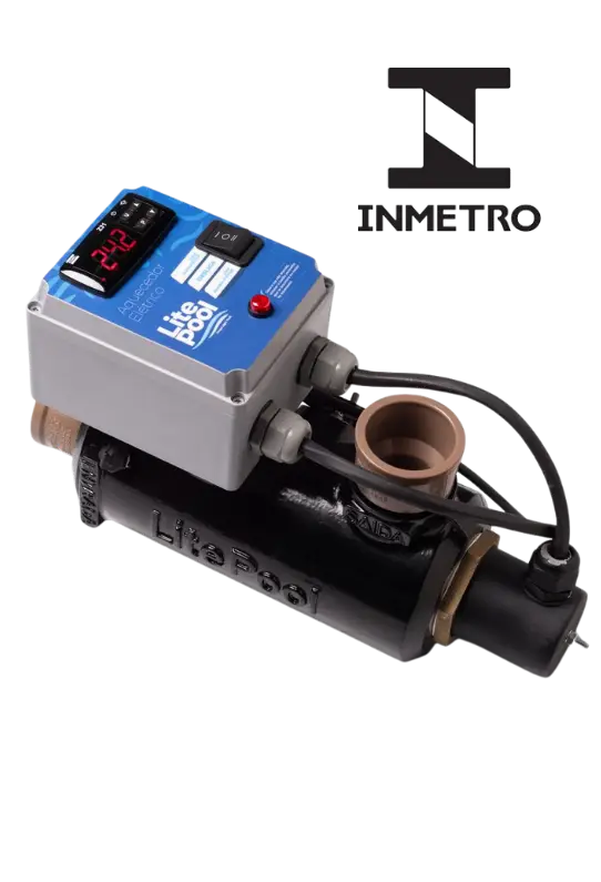 aquecimento de piscina com aquecedor elétrico
